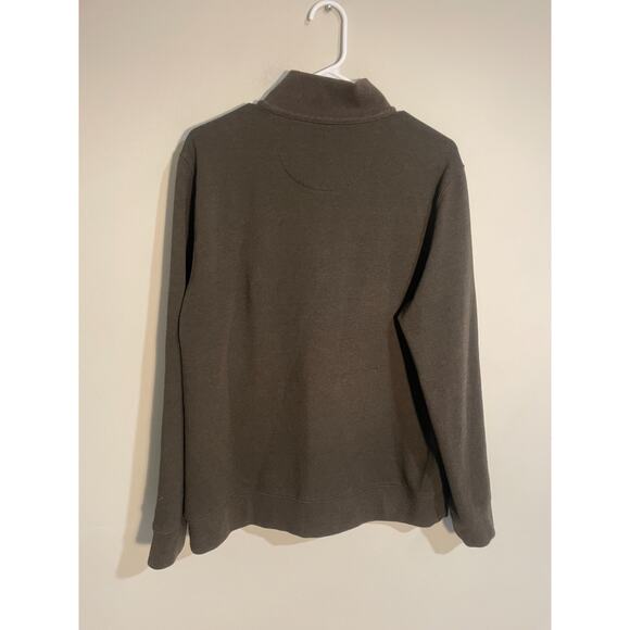 UNTUCKit 1/4 Zip Sweatshirt Size Large Brown Men's Corral Style #40297 - Picture 5 of 9